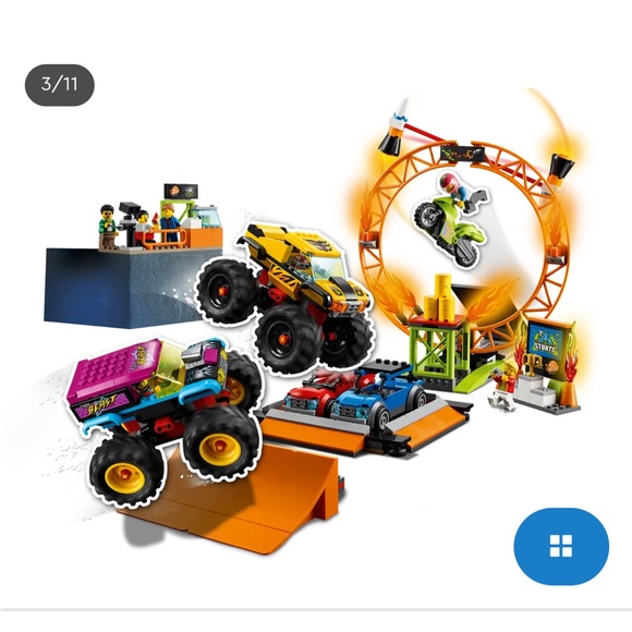 NWT Lego City Stunt Show Arena 60295 - Picture 3 of 10